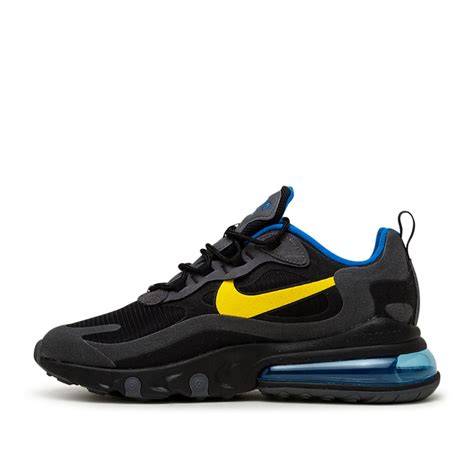 nike air max 270 react schwarz blau